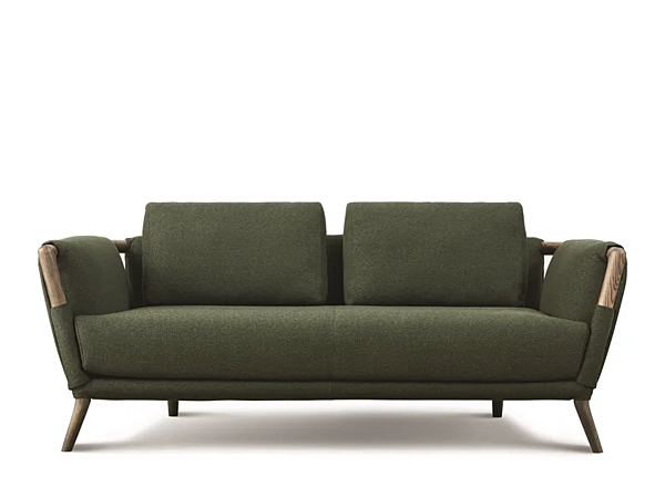 Zweisitzer Stoffsofa mit abnehmbarem Bezug Gaudi Flou Fabrik Flou aus Italien. Foto №1