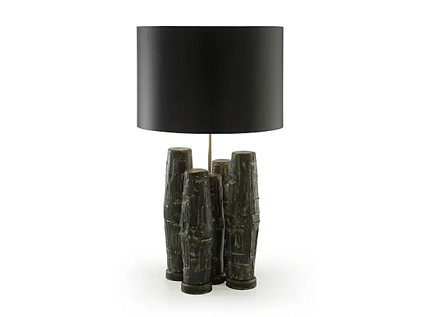 Tischlampe aus Keramik Sirius MARIONI 02210BL Fabrik MARIONI aus Italien. Foto №3