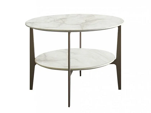 Runder Couchtisch aus Marmor CASAMILANO DUPRE Fabrik CASAMILANO aus Italien. Foto №1