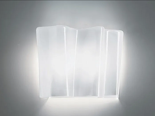 Wandleuchte aus geblasenem Glas LED Logico Artemide 0391010A/0391030A/0395030A/0846030A Fabrik Artemide aus Italien. Foto №1