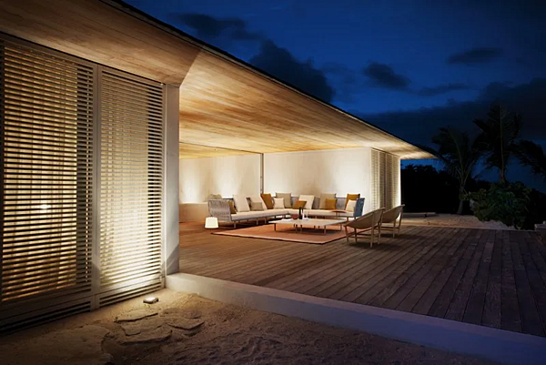 Modularer 2-Sitzer Gartensofa aus Stoff KETTAL Bitta Fabrik KETTAL aus Italien. Foto №7