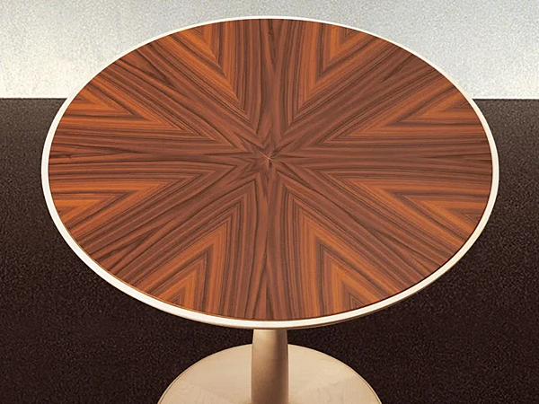 Runder Couchtisch aus Holz GIORGETTI OTI Fabrik GIORGETTI aus Italien. Foto №3