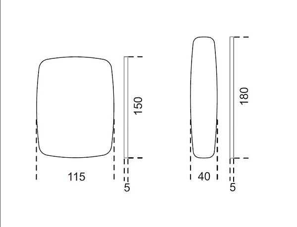 Rechteckiger Wandspiegel mit Rahmen Gallotti&Radice Fabrik Gallotti & Radice aus Italien. Foto №4
