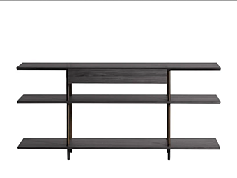 Freistehendes Bücherregal aus Holz Potocco Arial 870 MS 870\MS Fabrik POTOCCO aus Italien