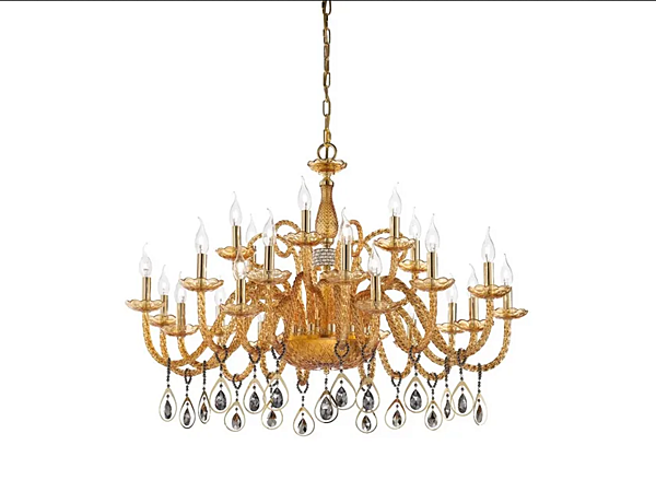 Kristalllüster mit Swarovski-Kristallen Euroluce Lampadari TooChic L12 6 6 Fabrik EUROLUCE LAMPADARi aus Italien. Foto №1