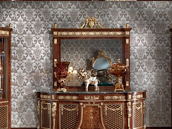 Rechteckiger Wandspiegel aus Glas Modenese Luxury Interiors 14651 Rechteckiger Wandspiegel aus Glas Modenese Luxury Interiors 14651 Fabrik MODENESE GASTONE aus Italien