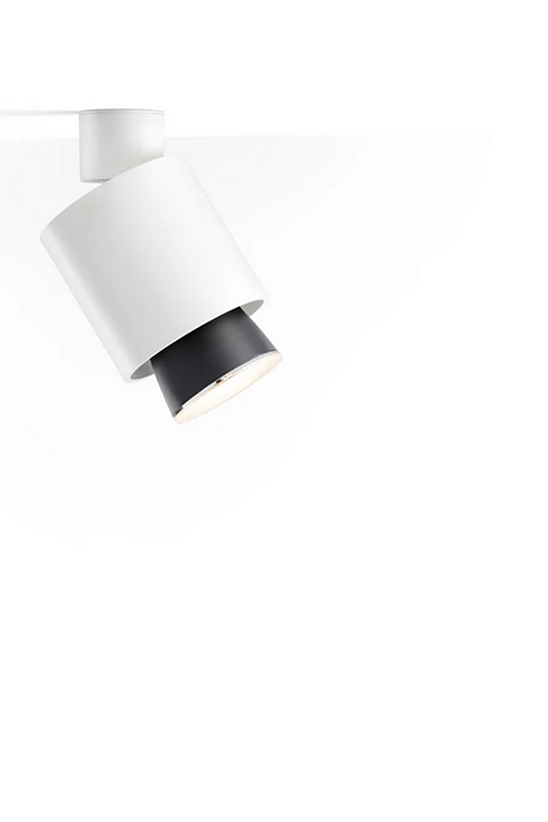 LED Deckenlampe verstellbar aus Metall Fabbian Claque F43 Fabrik Fabbian aus Italien. Foto №2