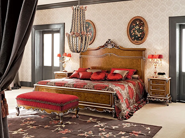 Holztisch mit Schubladen Modenese Luxury Interiors 12208 Fabrik MODENESE GASTONE aus Italien. Foto №3