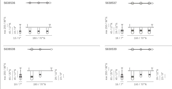 Pendelleuchte aus Metall mit modernem Design POLTRONA FRAU XI Fabrik POLTRONA FRAU aus Italien. Foto №7
