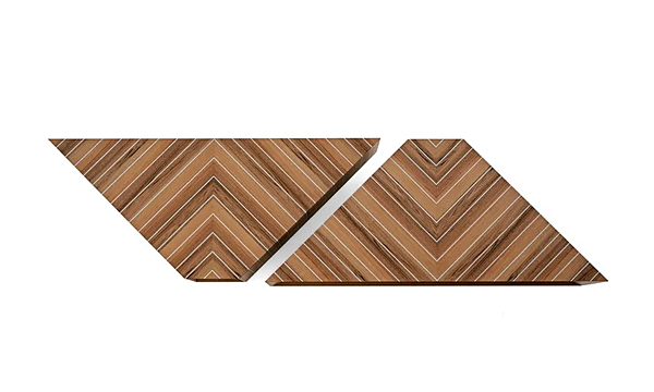 Kaffeetisch aus Walnussholz Prism Gallotti&Radice Fabrik Gallotti & Radice aus Italien. Foto №3