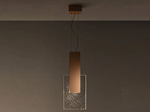 Pendelleuchte Amulette aus Glas Fabbian Fabrik Fabbian aus Italien. Foto №1