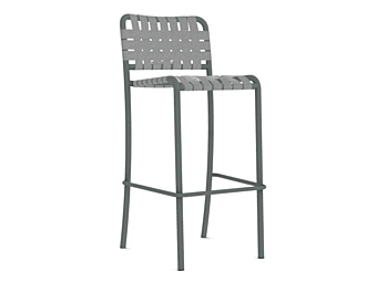 Hochaluminium Gartenhocker mit Rückenlehne Gervasoni Inout 828 Hochaluminium Gartenhocker mit Rückenlehne Gervasoni Inout 828 Fabrik Gervasoni aus Italien