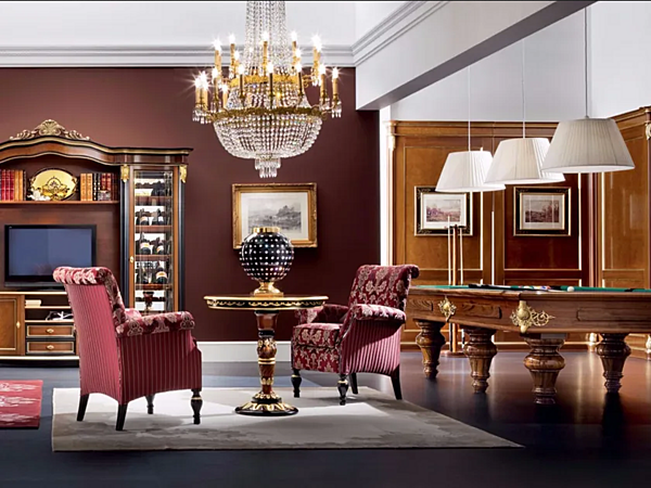 Rechteckiger Pooltisch aus Holz 13601 Modenese Luxury Interiors Fabrik MODENESE GASTONE aus Italien. Foto №3