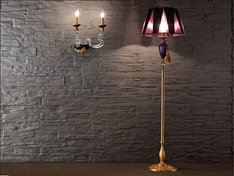 Stehlampe Barocco PT1 aus Metall Euroluce Lampadari