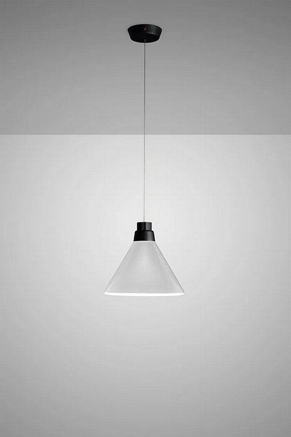 LED Pendelleuchte aus Pyrex Fabbian Polair Fabrik Fabbian aus Italien. Foto №4