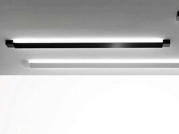 Aluminium Deckenlampe Pivot Fabbian Fabrik Fabbian aus Italien. Foto №1