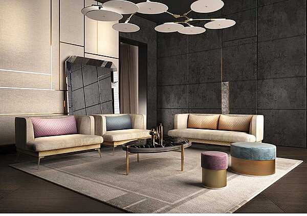 Poof ROSSATO RHC-13 Fabrik ROSSATO aus Italien. Foto №6