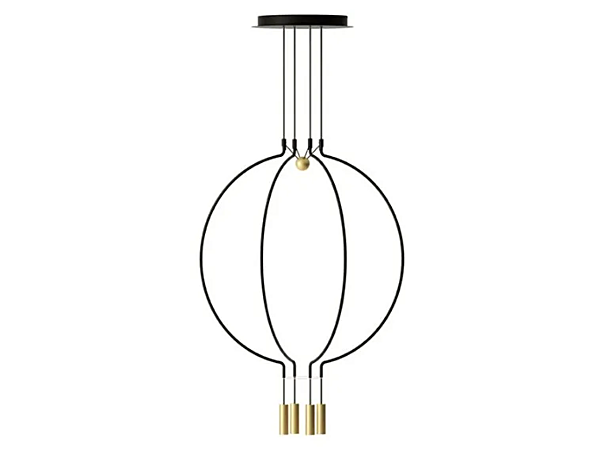 LED Pendelleuchte aus Metall AXOLIGHT Liaison Spliaix4 Fabrik Axolight aus Italien. Foto №1