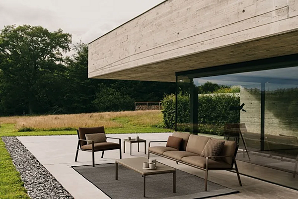 Dreisitzer Gartensofa aus Stoff KETTAL Park Life Fabrik KETTAL aus Italien. Foto №4