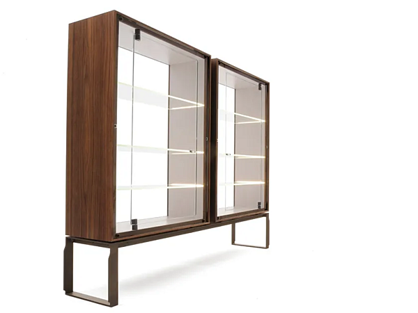 Vitrine aus Holz und Glas GIORGETTI AEI 60000, 60005 Fabrik GIORGETTI aus Italien. Foto №2
