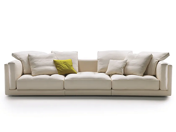 Ecksofa aus Stoff mit weicher Rückenlehne FLEXFORM Lucien Fabrik FLEXFORM aus Italien. Foto №1
