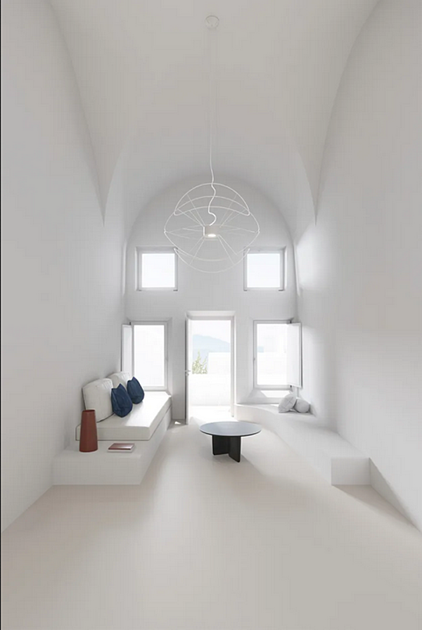 LED Pendelleuchte aus Metall mit Ringdesign AXOLIGHT Hoops Fabrik Axolight aus Italien. Foto №2