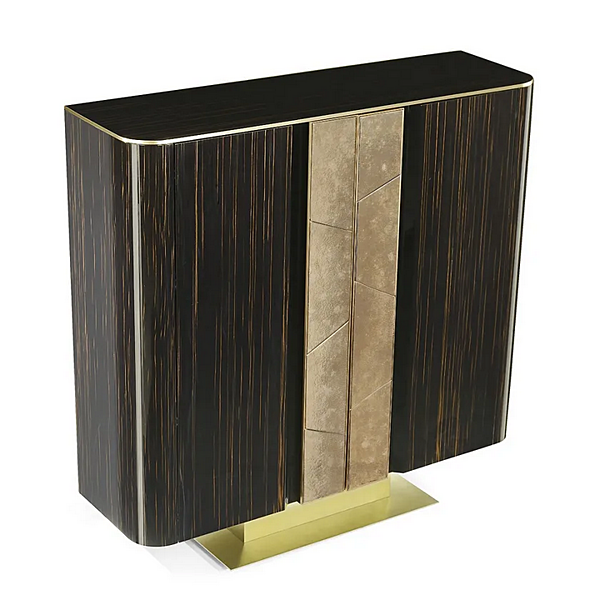 Hochschrank mit Türen aus Holz MARIONI VINCENT 02728A Fabrik MARIONI aus Italien. Foto №3
