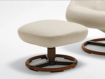 Stofffußhocker Tilt GIORGETTI 70606, 70607