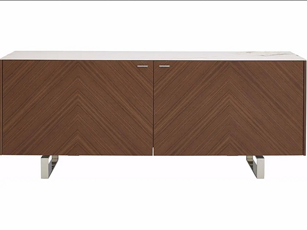 Holzfurnier Sideboard mit Türen LIGNE ROSET Coplan 2 Fabrik LIGNE ROSET aus Italien. Foto №2