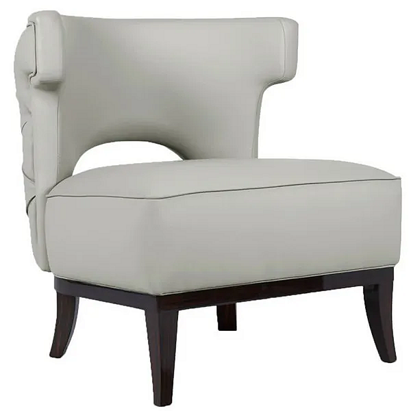 Tufted Lederarmchair mit Armlehnen BRABBU Kansas Armchair Fabrik BRABBU aus Italien. Foto №4