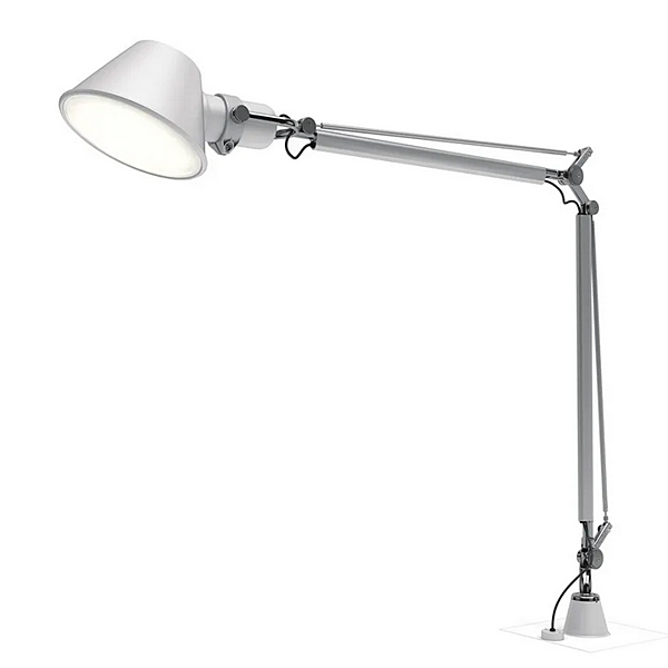 LED напольная лампа с поворотной ручкой Tolomeo XXL Outdoor материал алюминий бренд Artemide 1532150A, 1535150A Fabrik Artemide aus Italien. Foto №2