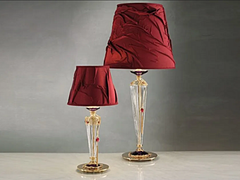 Nachttischlampe mit Swarovski-Kristallen Julienne Euroluce Lampadari LG1 LP1