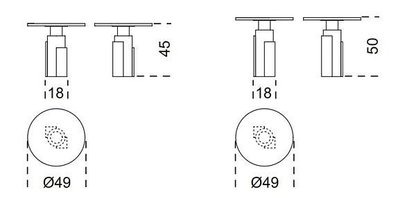 Runder Kaffeetisch aus Marmor Gallotti&Radice 1968 Fabrik Gallotti & Radice aus Italien. Foto №3