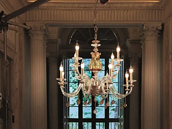 Kronleuchter mit Swarovski-Kristallen Flora L8 4 Euroluce Lampadari