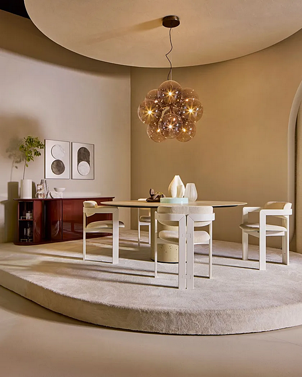 LED Kristall Pendelleuchte Bolle Cielo Gallotti&Radice Fabrik Gallotti & Radice aus Italien. Foto №5