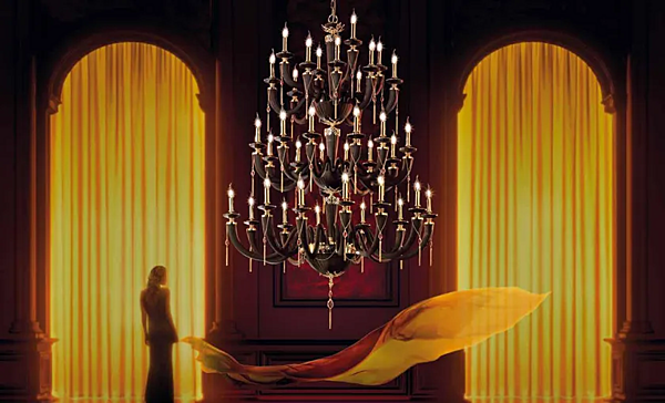 Kristalllüster mit Swarovski-Kristallen Julienne L36 Euroluce Lampadari Fabrik EUROLUCE LAMPADARi aus Italien. Foto №2