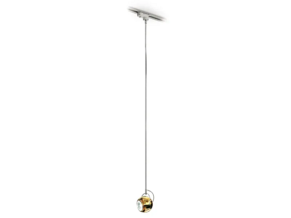 Chromierter Tracklight in Beluga-Farbe Fabbian Fabrik Fabbian aus Italien. Foto №4