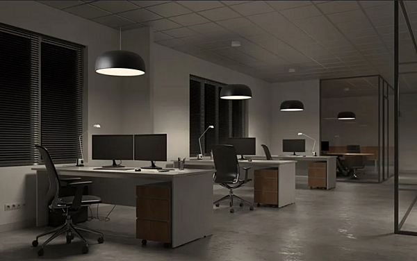 LED Pendelleuchte aus Aluminium Lumina Tia 600 Fabrik Lumina aus Italien. Foto №2
