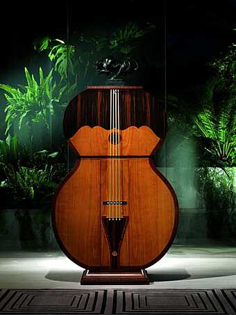 Barwagen aus Kirschholz Pois CARPANELLI Fabrik CARPANELLI aus Italien