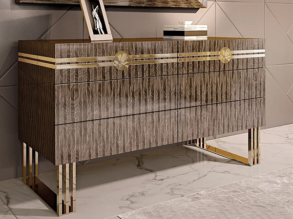 Lackierte Holzkommode Infinity Bizzotto Italia Fabrik Bizzotto Italia aus Italien. Foto №3