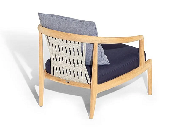 Teak Gartenarmstuhl mit Armlehnen POLTRONA FRAU The Secret Garden Fabrik POLTRONA FRAU aus Italien. Foto №10