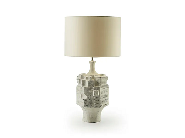 Keramische Tischlampe Legend von MARIONI 02212BL Fabrik MARIONI aus Italien. Foto №3