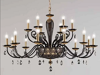 Kristalllüster mit Swarovski-Kristallen Macrame L12 6 Euroluce Lampadari