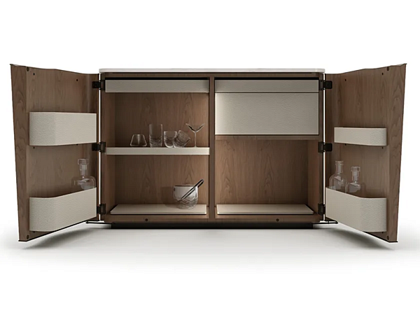 Walnuss Bar Cabinet Kiri GIORGETTI 86500 Fabrik GIORGETTI aus Italien. Foto №5