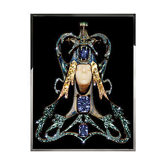 Wandbild, Bild VISIONAIRE (IPE CAVALLI) LADY DRAGON