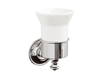 Wandmontierter keramischer Zahnbürstenhalter Kent Gentry Home Wandmontierter keramischer Zahnbürstenhalter Kent Gentry Home Fabrik Gentry Home aus Italien