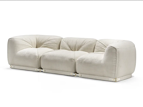 Modularer 3-Sitzer Stoffsofa Freizeitsofa GHIDINI1961 LB208XX104 Fabrik GHIDINI1961 aus Italien. Foto №1