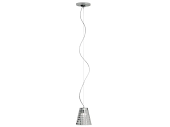 Glas Pendelleuchte Flow Halogen Fabbian Glas Pendelleuchte Flow Halogen Fabbian Fabrik Fabbian aus Italien