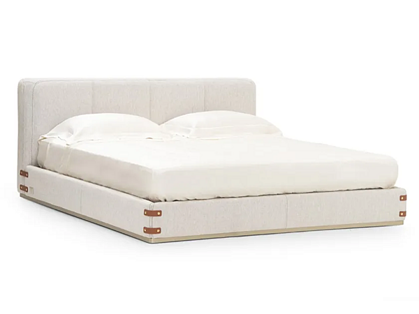 Doppelbett mit gepolsterter Rückenlehne aus Stoff FORMITALIA MIDA Fabrik FORMITALIA aus Italien. Foto №1