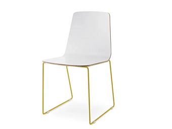 Sled Base Chair aus Stoff Nidi TAK Fabrik nidi aus Italien